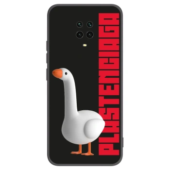 Picasee Xiaomi Redmi Note 9 Pro Hülle - Schwarzes Silikon - Kiky Ricky