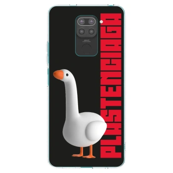 Picasee Xiaomi Redmi Note 9 Hülle - Schwarzes Silikon - Kiky Ricky