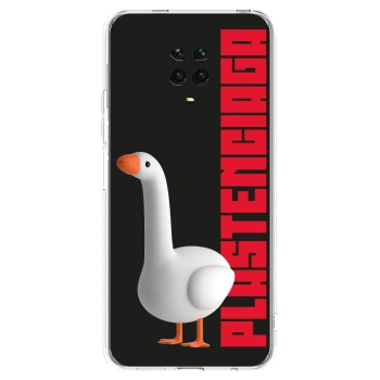 Picasee Xiaomi Redmi Note 9S Hülle - Transparentes Silikon - Kiky Ricky