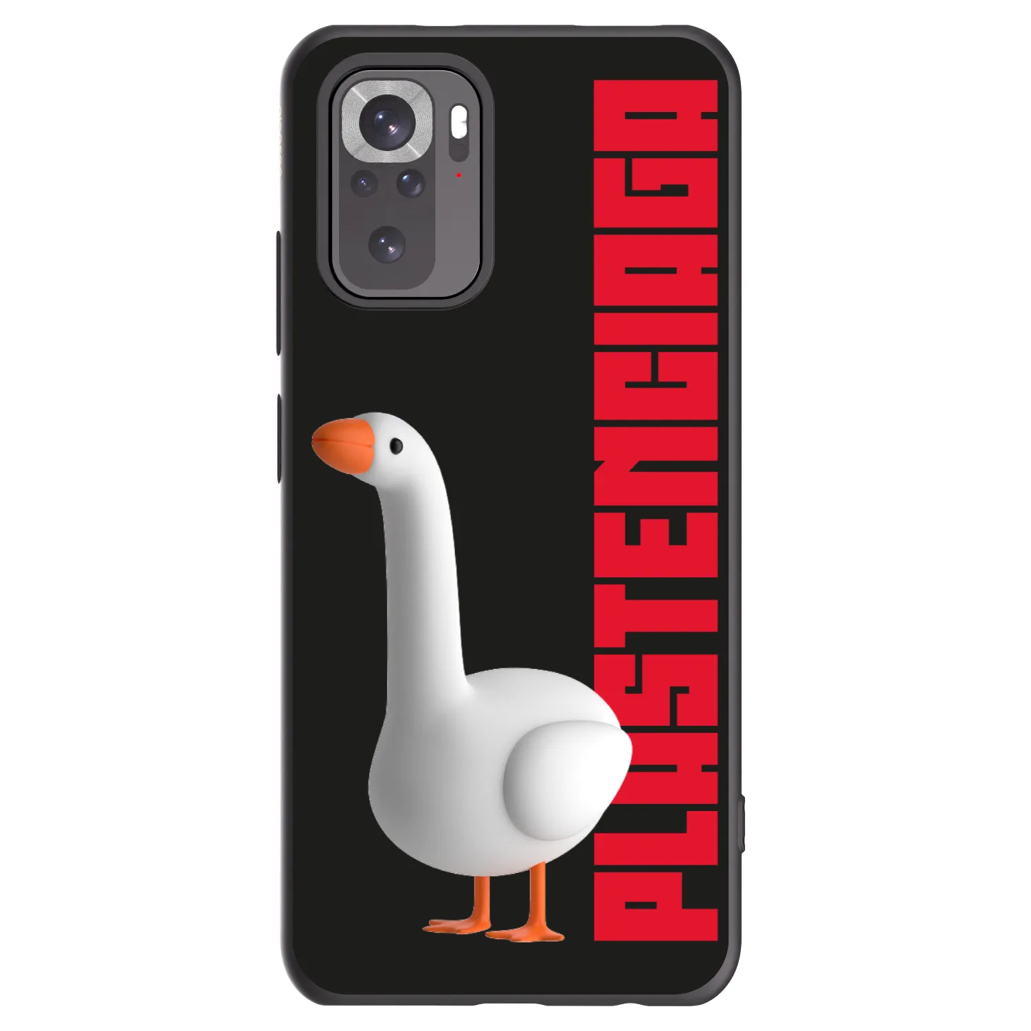 Picasee Xiaomi Redmi Note 10 Hülle - Schwarzes Silikon - Kiky Ricky