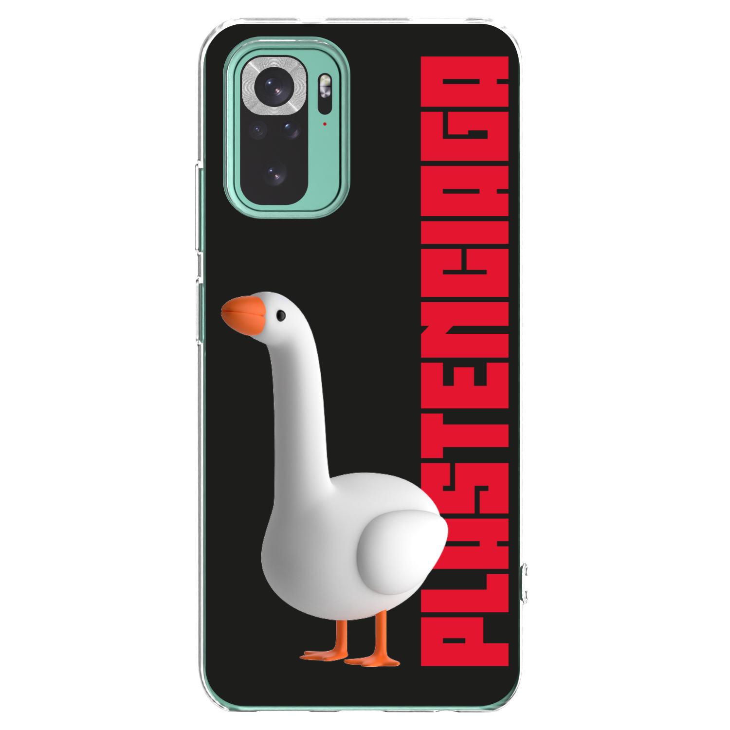 Picasee Xiaomi Redmi Note 10 Pro Hülle - Transparentes Silikon - Kiky Ricky