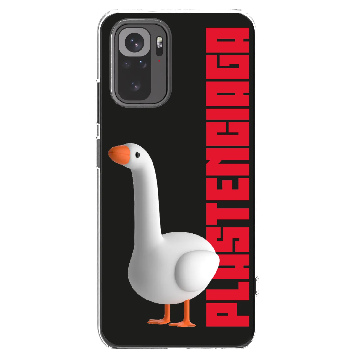 Picasee Xiaomi Redmi Note 10S Hülle - Transparentes Silikon - Kiky Ricky