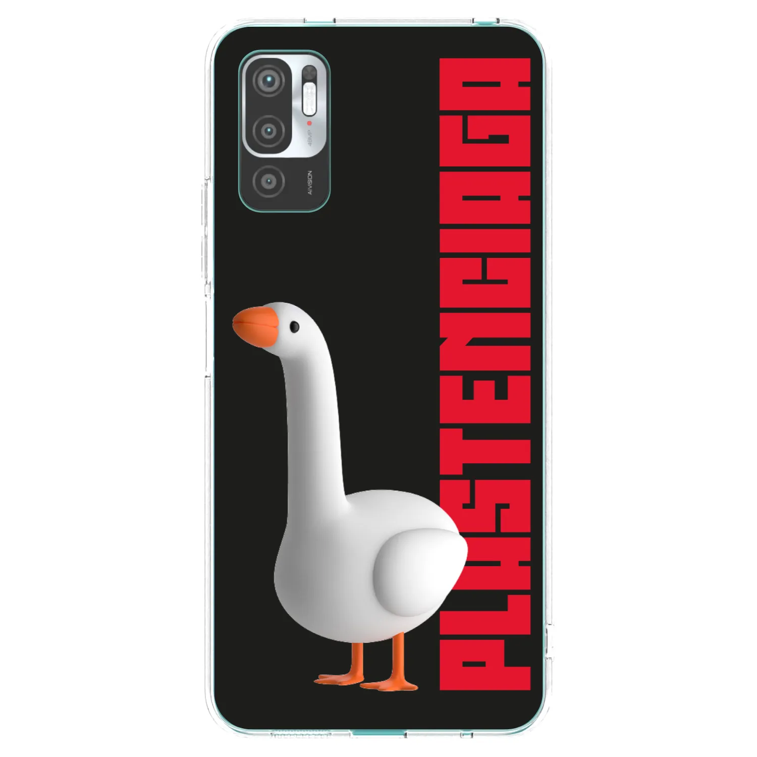 Picasee Xiaomi Redmi Note 10 5G Hülle - Transparentes Silikon - Kiky Ricky
