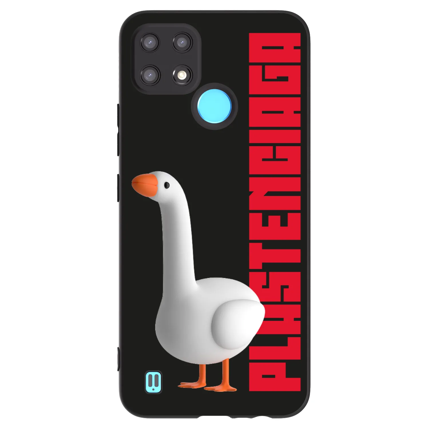 Picasee Realme C21 Hülle - Schwarzes Silikon - Kiky Ricky