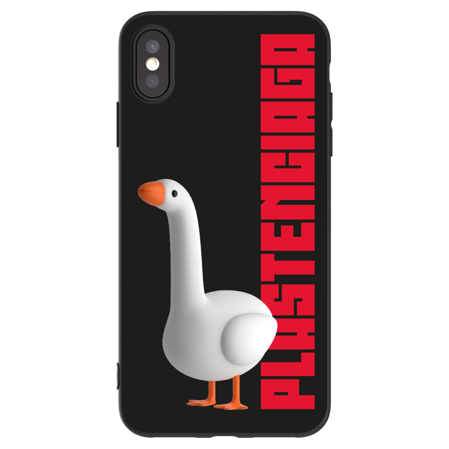 Picasee Apple iPhone XS Max Hülle - Schwarzes Silikon - Kiky Ricky