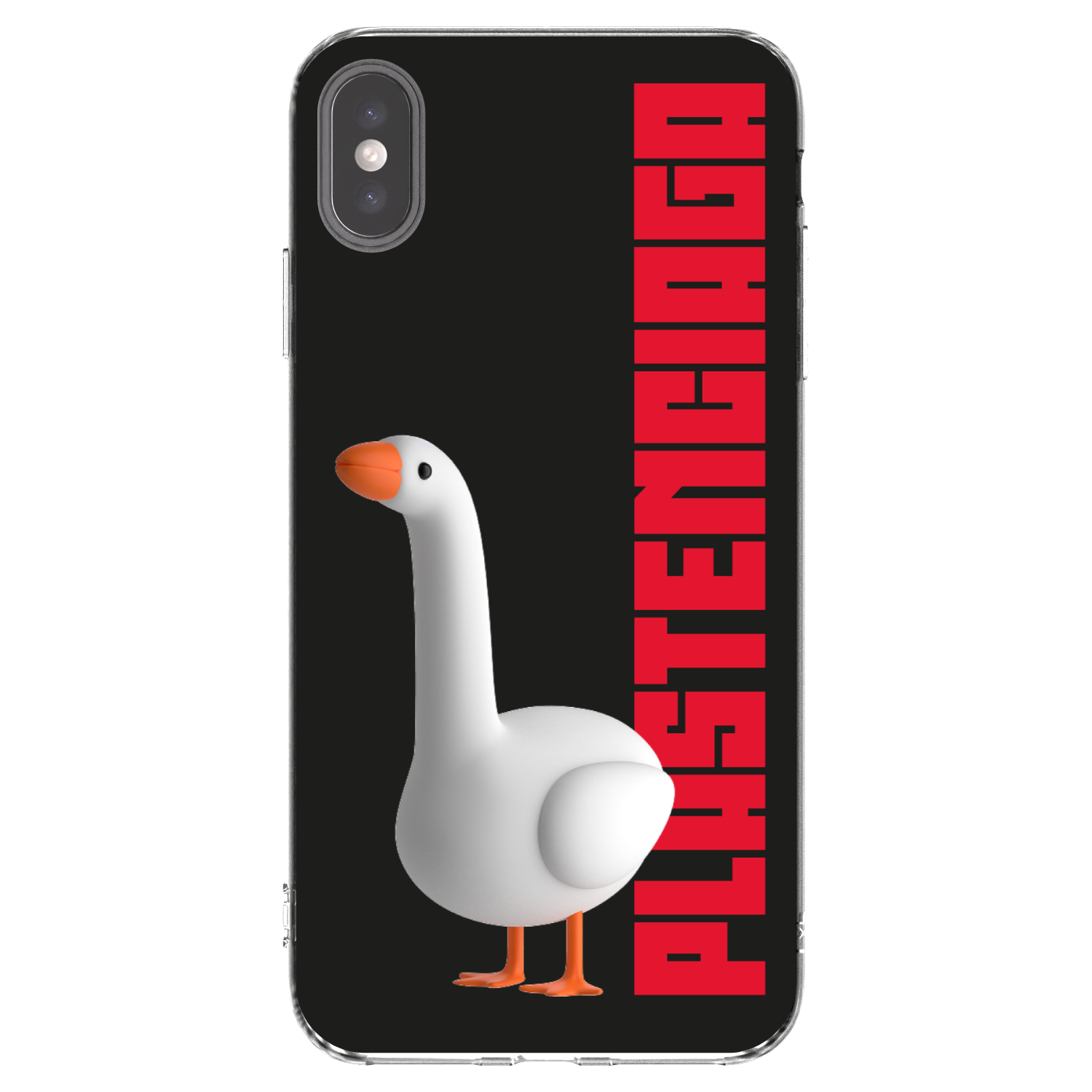 Picasee Apple iPhone XS Max Hülle - Transparentes Silikon - Kiky Ricky