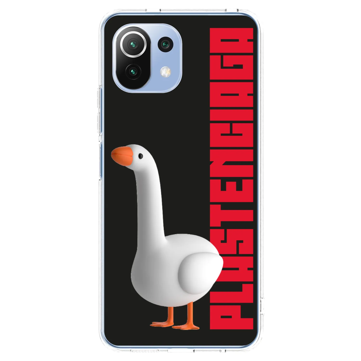 Picasee Xiaomi 11 Lite 5G NE Hülle - Transparentes Silikon - Kiky Ricky