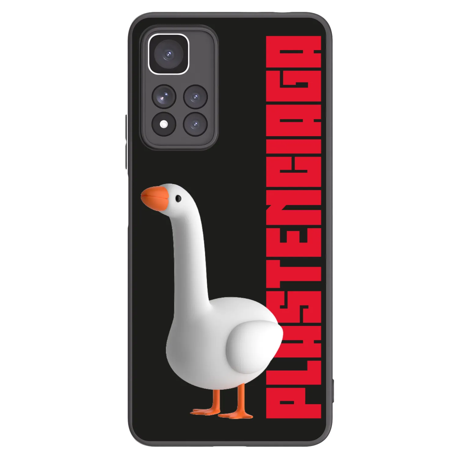 Picasee Xiaomi Redmi Note 11 Pro+ 5G Hülle - Schwarzes Silikon - Kiky Ricky