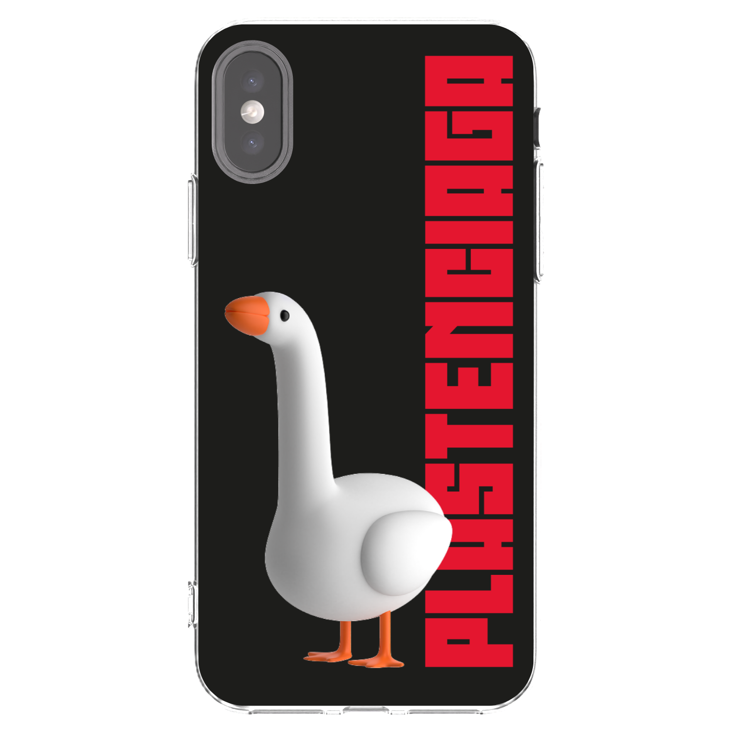 Picasee Apple iPhone X/XS Hülle - Transparentes Silikon - Kiky Ricky