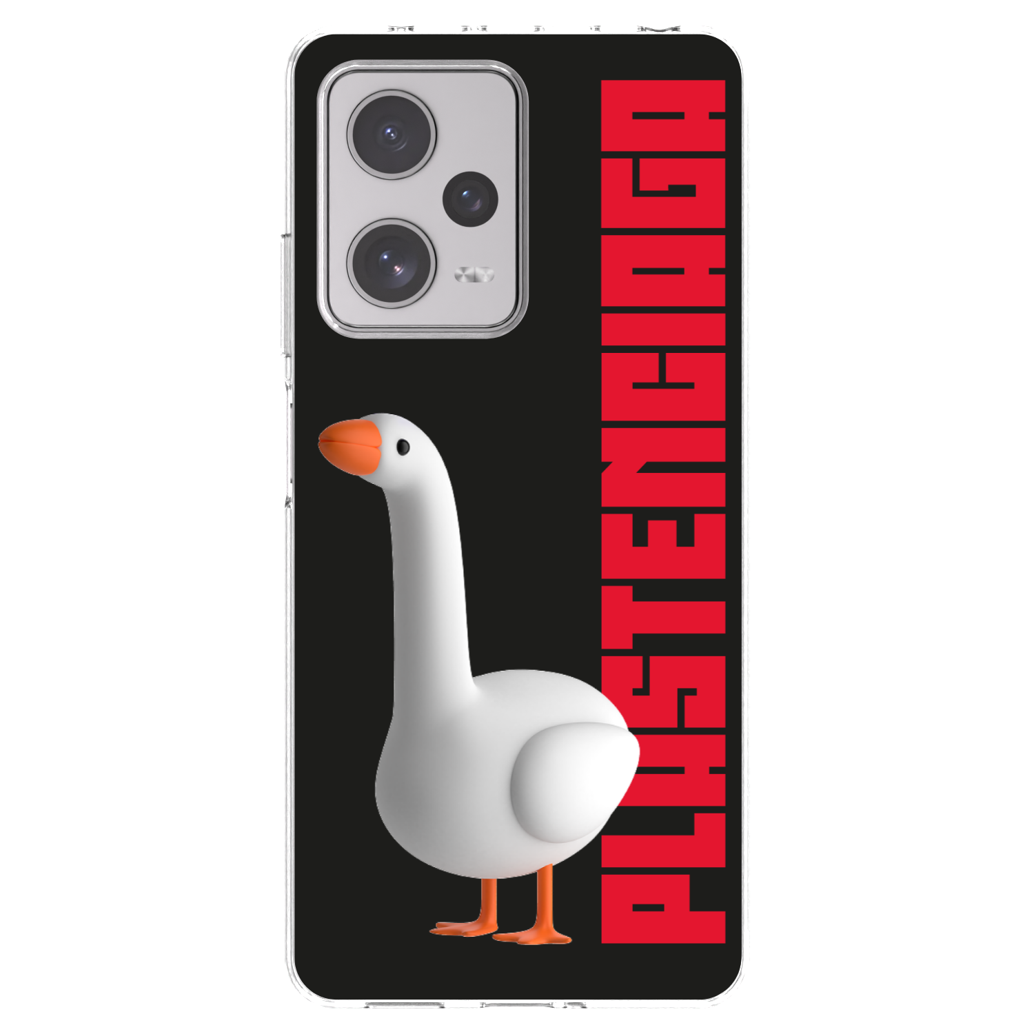 Picasee Xiaomi Redmi Note 12 Pro+ 5G Hülle - Transparentes Silikon - Kiky Ricky