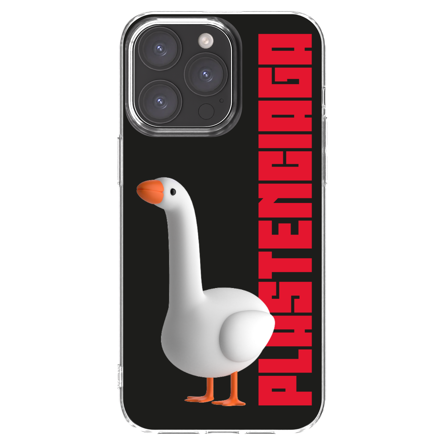 Picasee Apple iPhone 15 Pro Max Hülle - Transparentes Silikon - Kiky Ricky