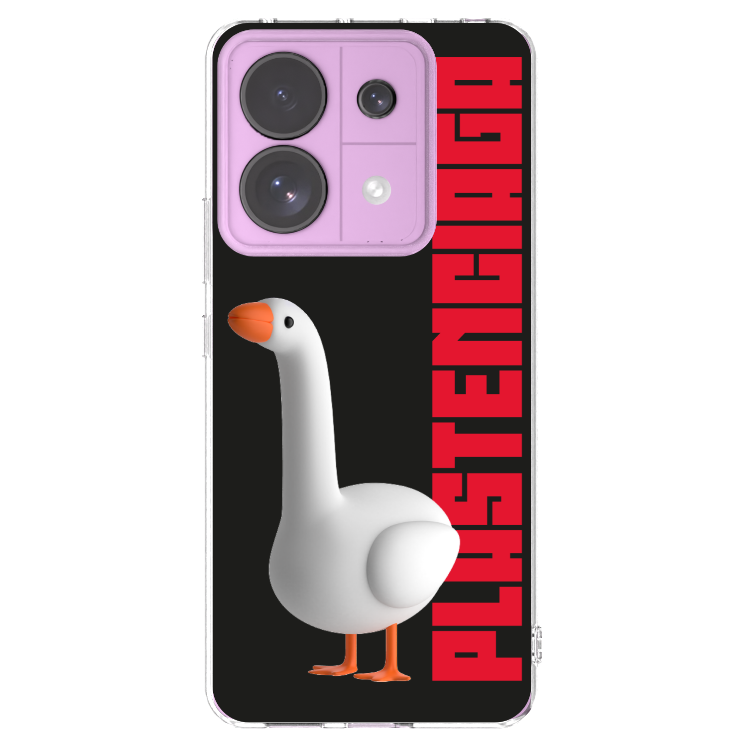Picasee Xiaomi Redmi Note 13 Pro 5G Hülle - Transparentes Silikon - Kiky Ricky