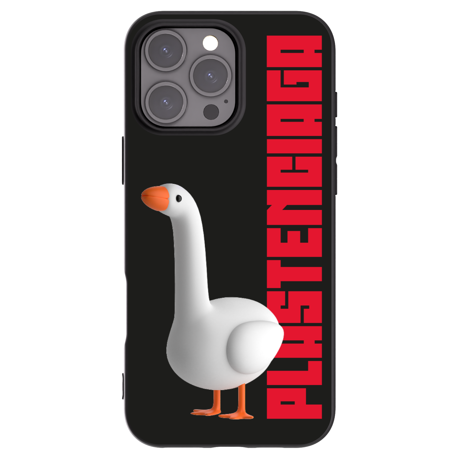 Picasee Apple iPhone 16 Pro Max Hülle - Schwarzes Silikon - Kiky Ricky