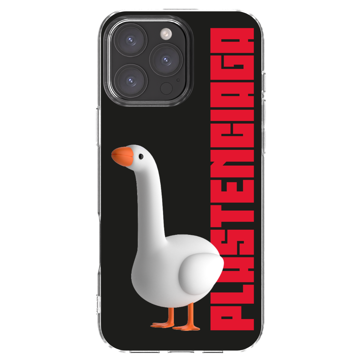Picasee Apple iPhone 16 Pro Max Hülle - Transparentes Silikon - Kiky Ricky