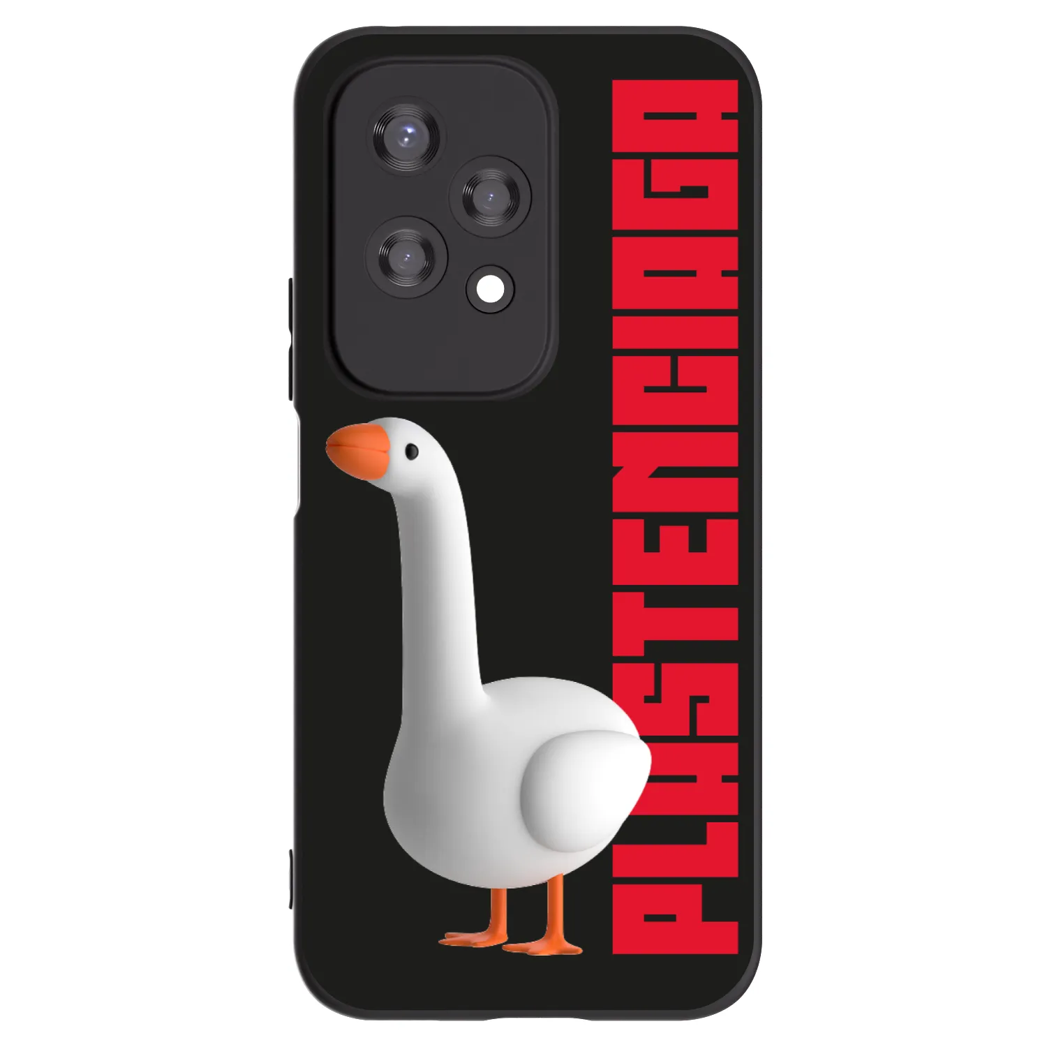 Picasee Honor 200 Lite Hülle - Schwarzes Silikon - Kiky Ricky