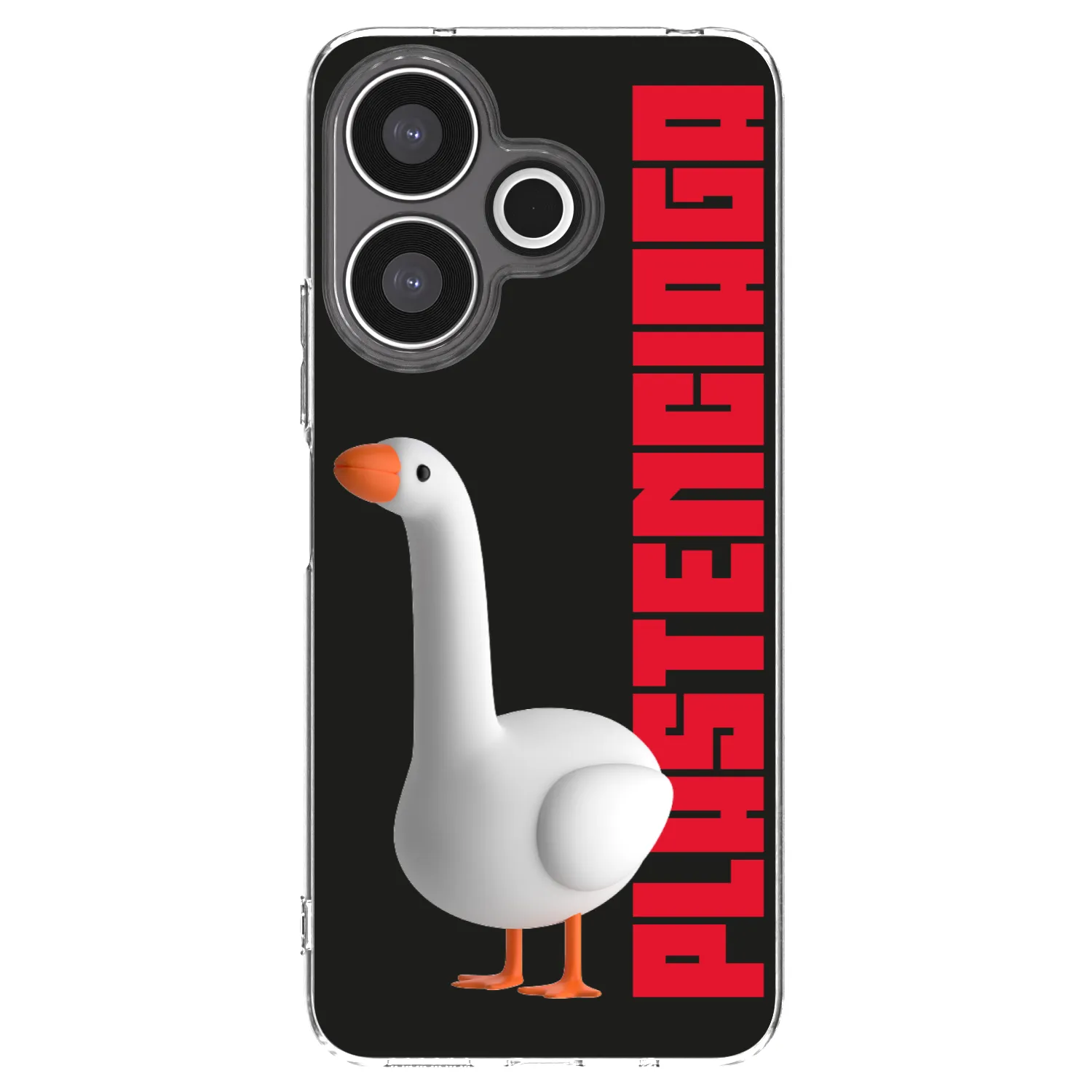 Picasee Xiaomi Redmi 13 4G Hülle - Transparentes Silikon - Kiky Ricky