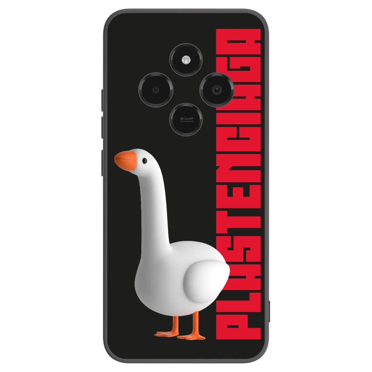 Picasee Xiaomi Poco C75 Hülle - Schwarzes Silikon - Kiky Ricky