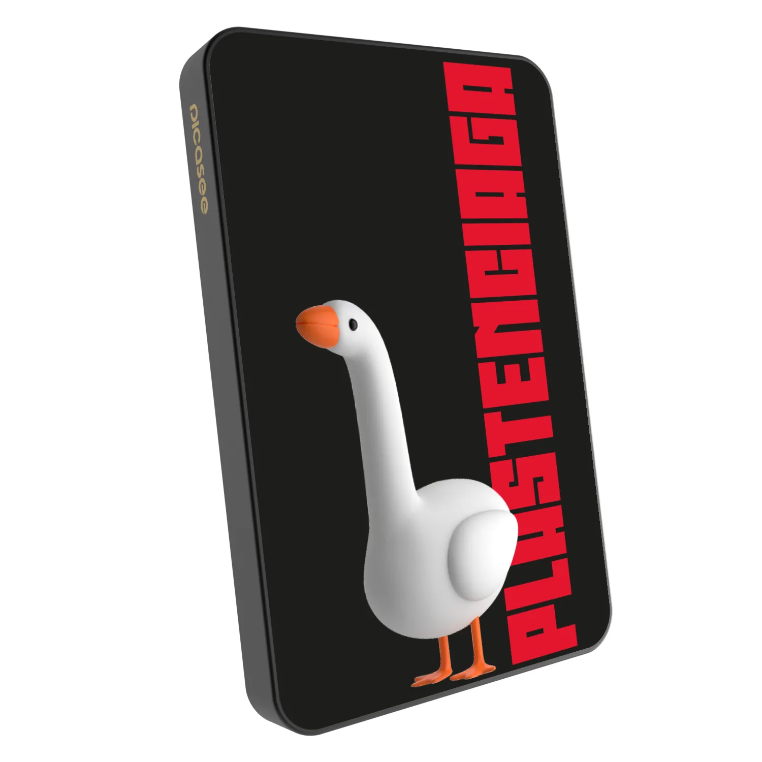 Picasee Powerbank mit MagSafe 5 000 mAh Grau - Kiky Ricky