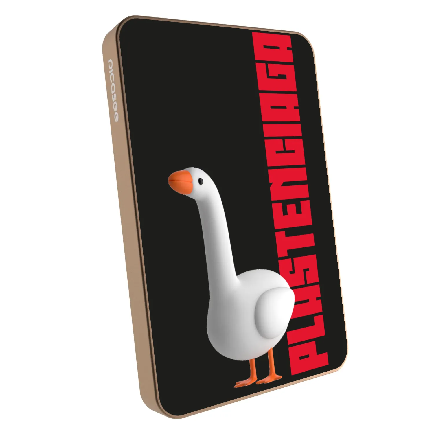 Picasee Powerbank mit MagSafe 5 000 mAh Golden - Kiky Ricky