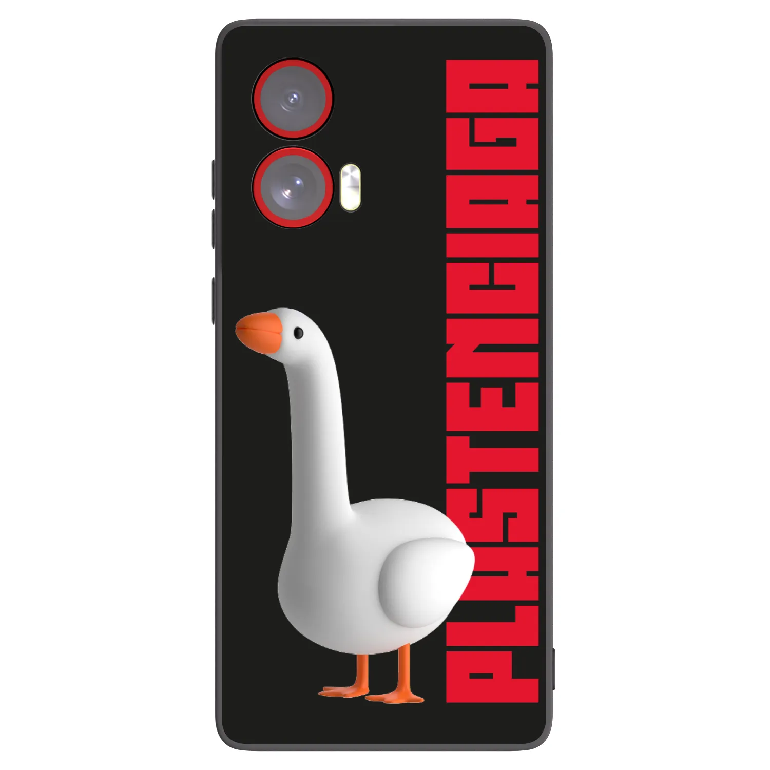 Picasee Motorola Edge 50 Fusion Hülle - Schwarzes Silikon - Kiky Ricky