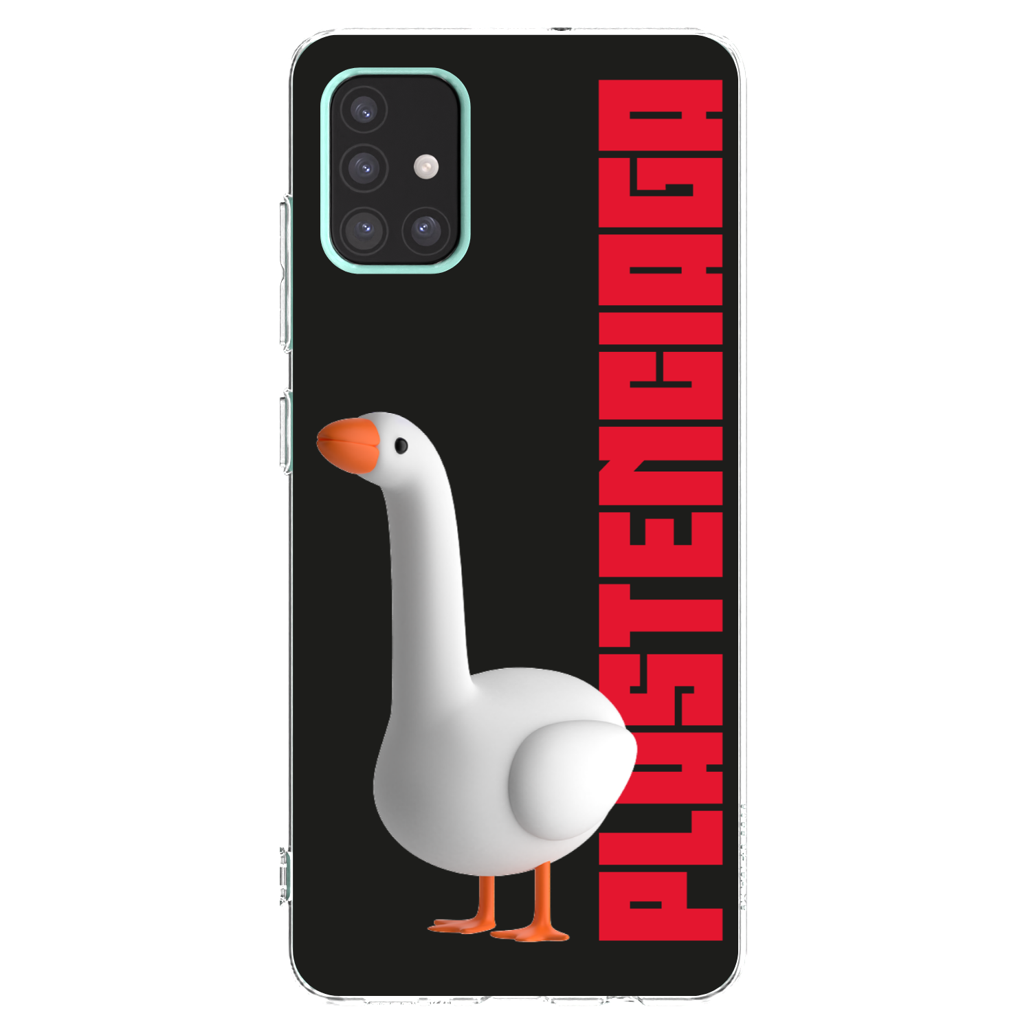 Picasee Samsung Galaxy A51 A515F Hülle - Transparentes Silikon - Kiky Ricky