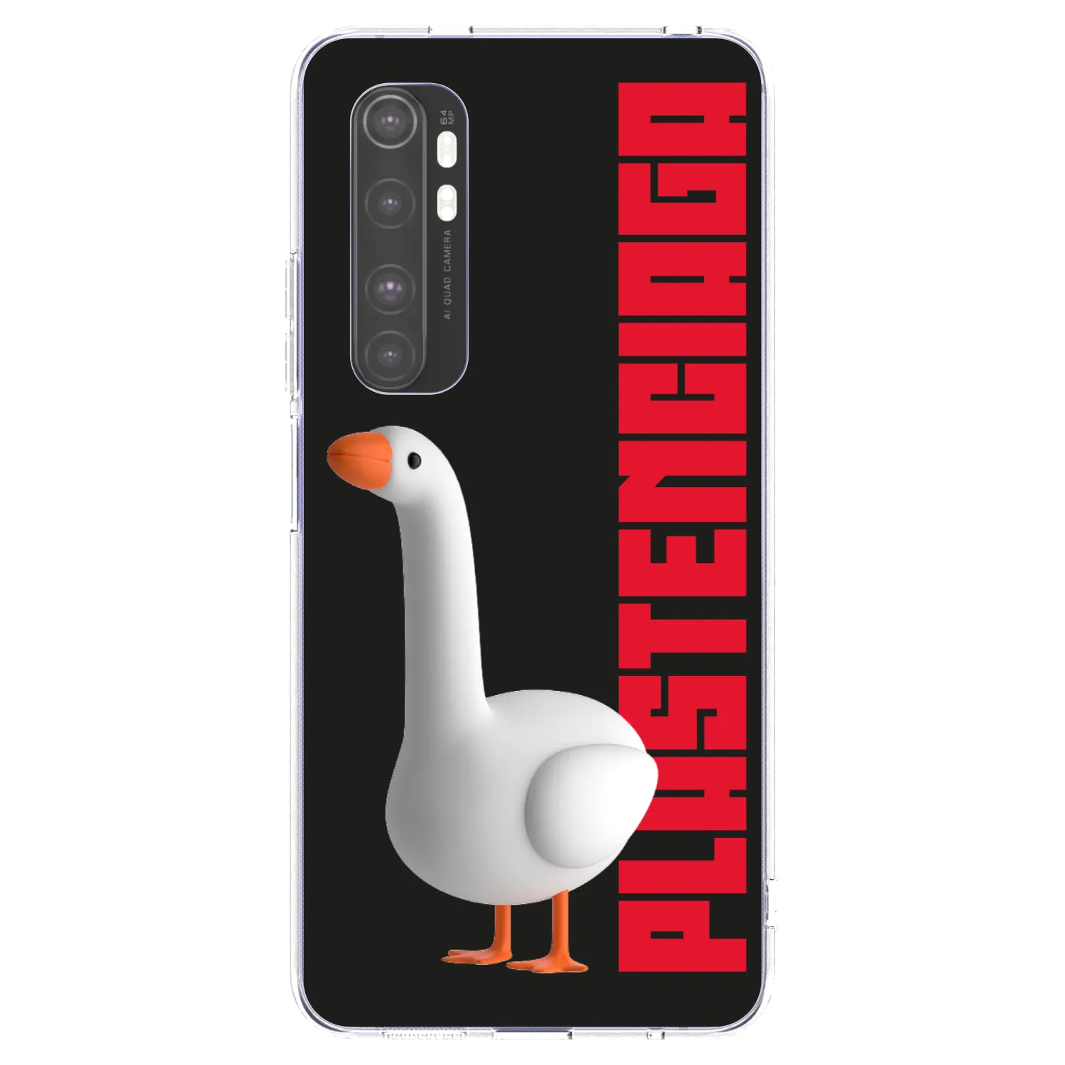 Picasee Xiaomi Mi Note 10 Lite Hülle - Transparentes Silikon - Kiky Ricky