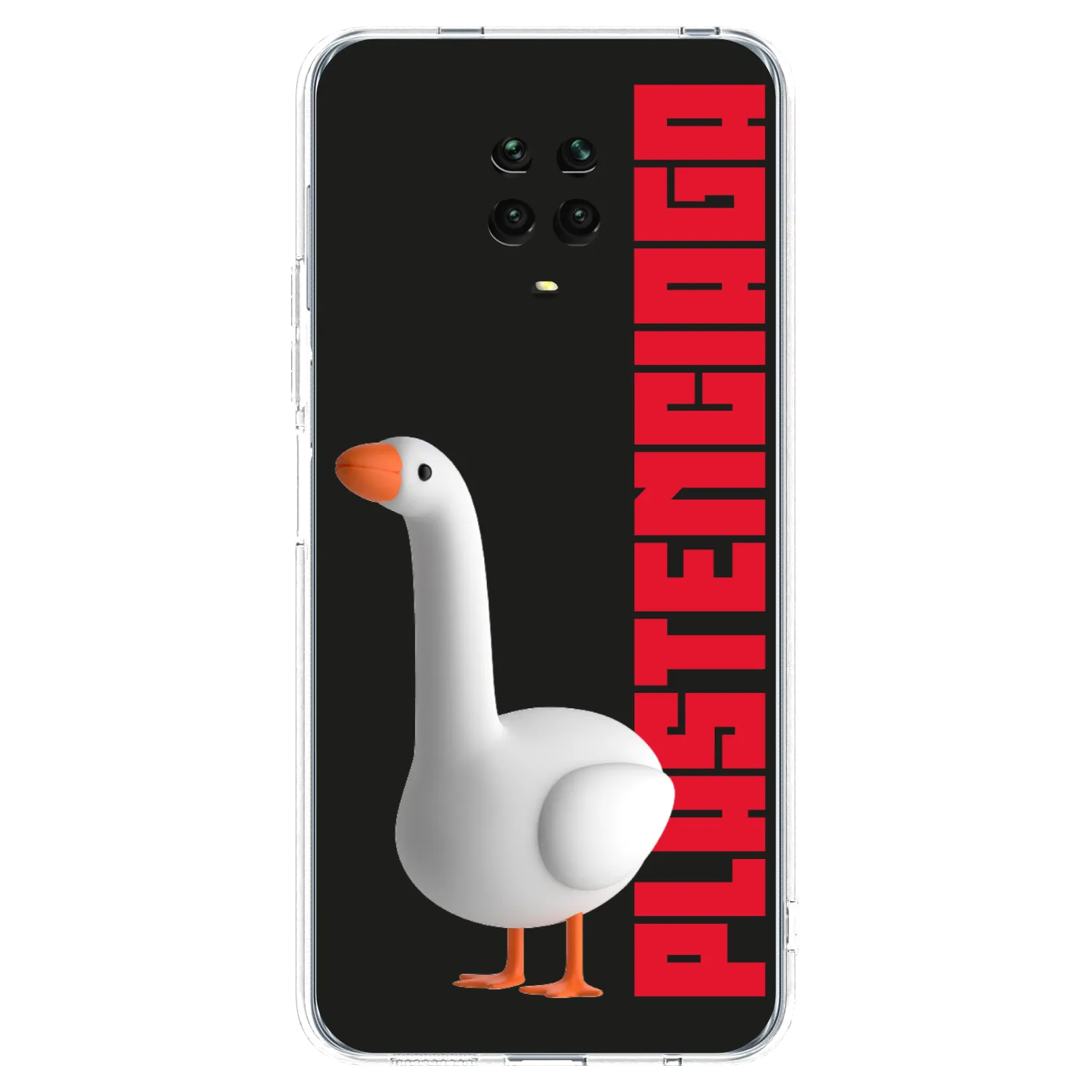 Picasee Xiaomi Redmi Note 9S Hülle - Transparentes Silikon - Kiky Ricky