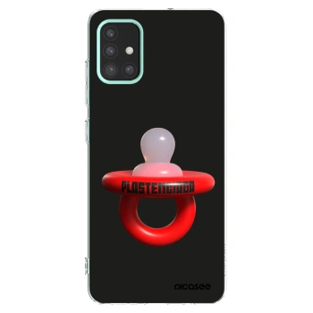Picasee Samsung Galaxy M31s Hülle - Transparentes Silikon - Le Dudel