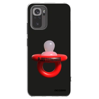 Picasee Xiaomi Redmi Note 10S Hülle - Transparentes Silikon - Le Dudel
