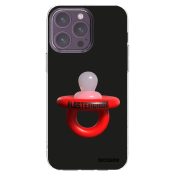 Picasee Apple iPhone 14 Pro Max Hülle - Transparentes Silikon - Le Dudel