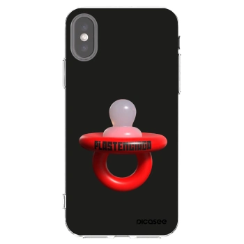 Picasee Apple iPhone X/XS Hülle - Transparentes Silikon - Le Dudel