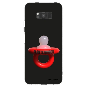 Picasee Samsung Galaxy S8 G950F Hülle - Transparentes Silikon - Le Dudel