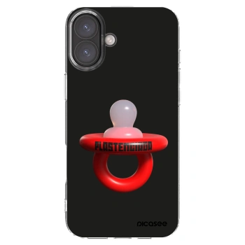 Picasee Apple iPhone 16 Plus Hülle - Transparentes Silikon - Le Dudel