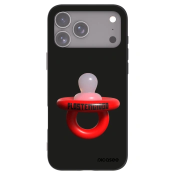Picasee Apple iPhone 17 Pro Max Hülle - Schwarzes Silikon - Le Dudel