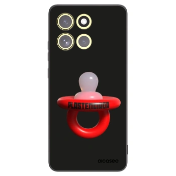 Picasee Motorola Moto G86 5G Hülle - Schwarzes Silikon - Le Dudel