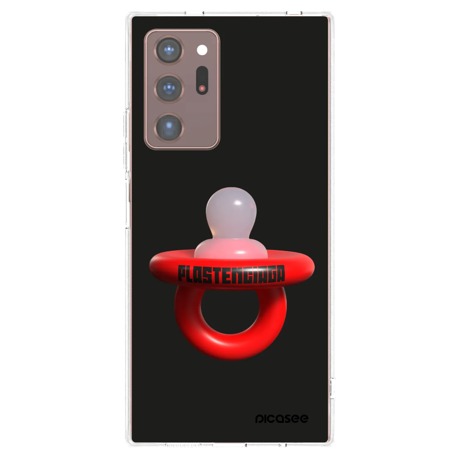 Picasee Samsung Galaxy Note 20 Ultra Hülle - Transparentes Silikon - Le Dudel