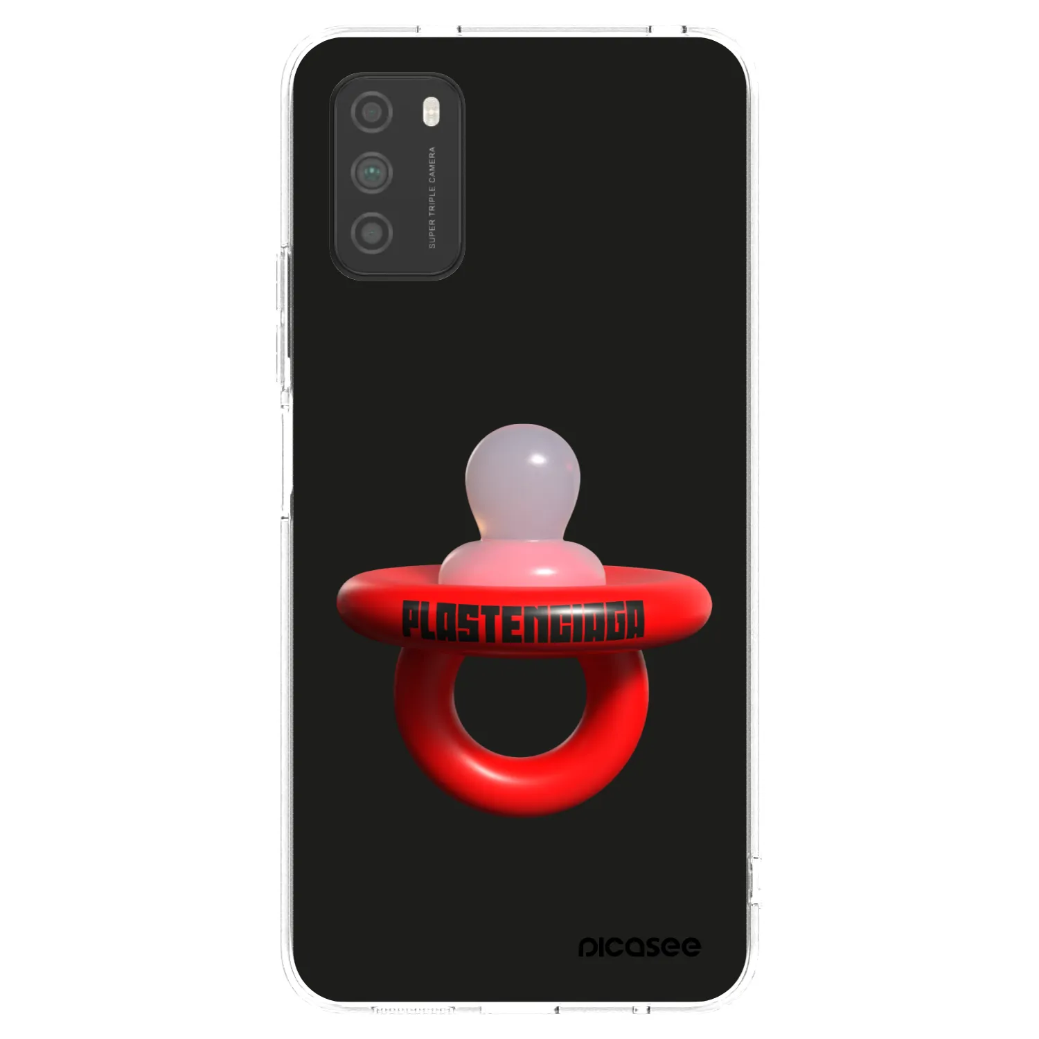 Picasee Xiaomi Poco M3 Hülle - Transparentes Silikon - Le Dudel