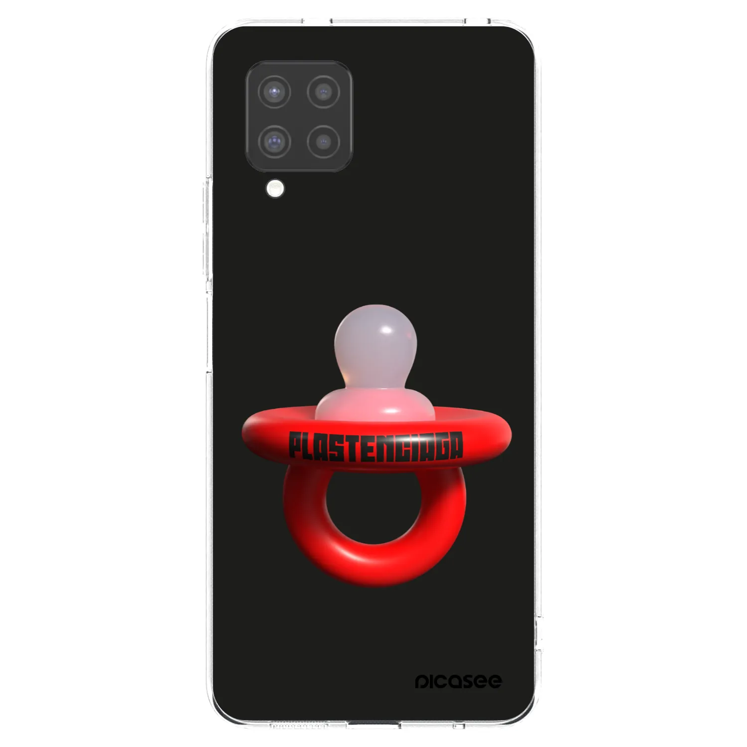 Picasee Samsung Galaxy A42 A426B Hülle - Transparentes Silikon - Le Dudel