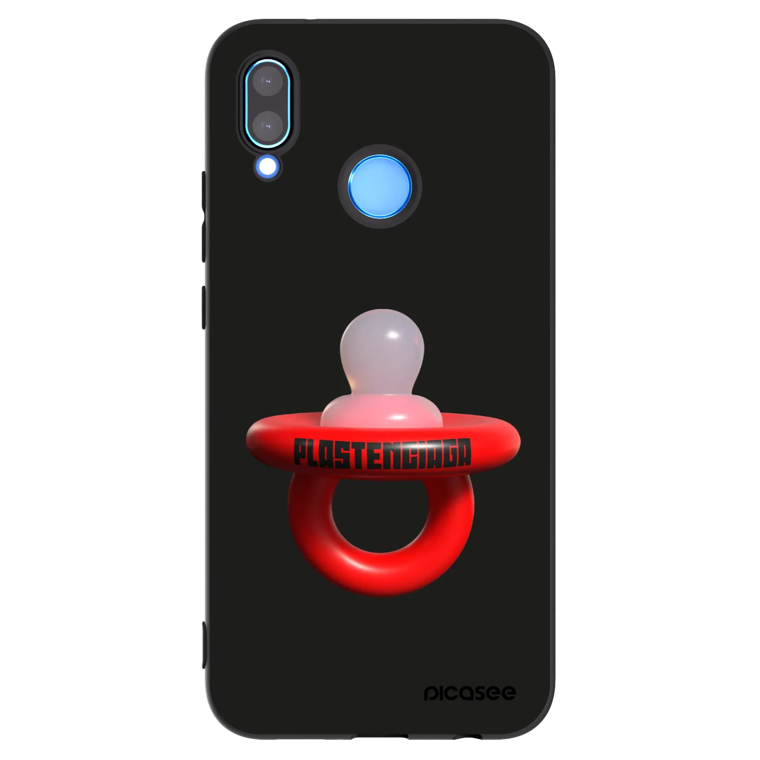 Picasee Huawei P20 Lite Hülle - Schwarzes Silikon - Le Dudel