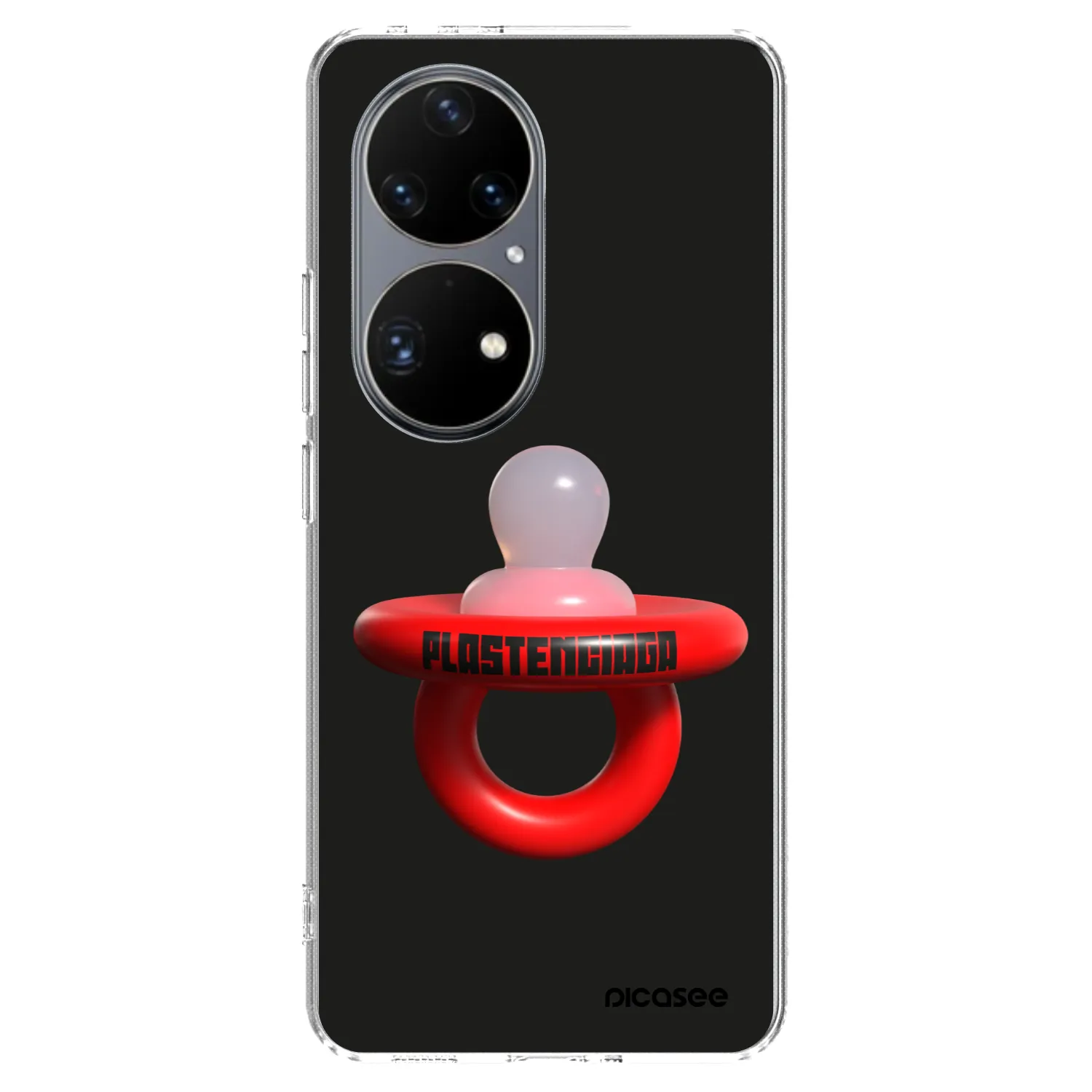 Picasee Huawei P50 Hülle - Transparentes Silikon - Le Dudel