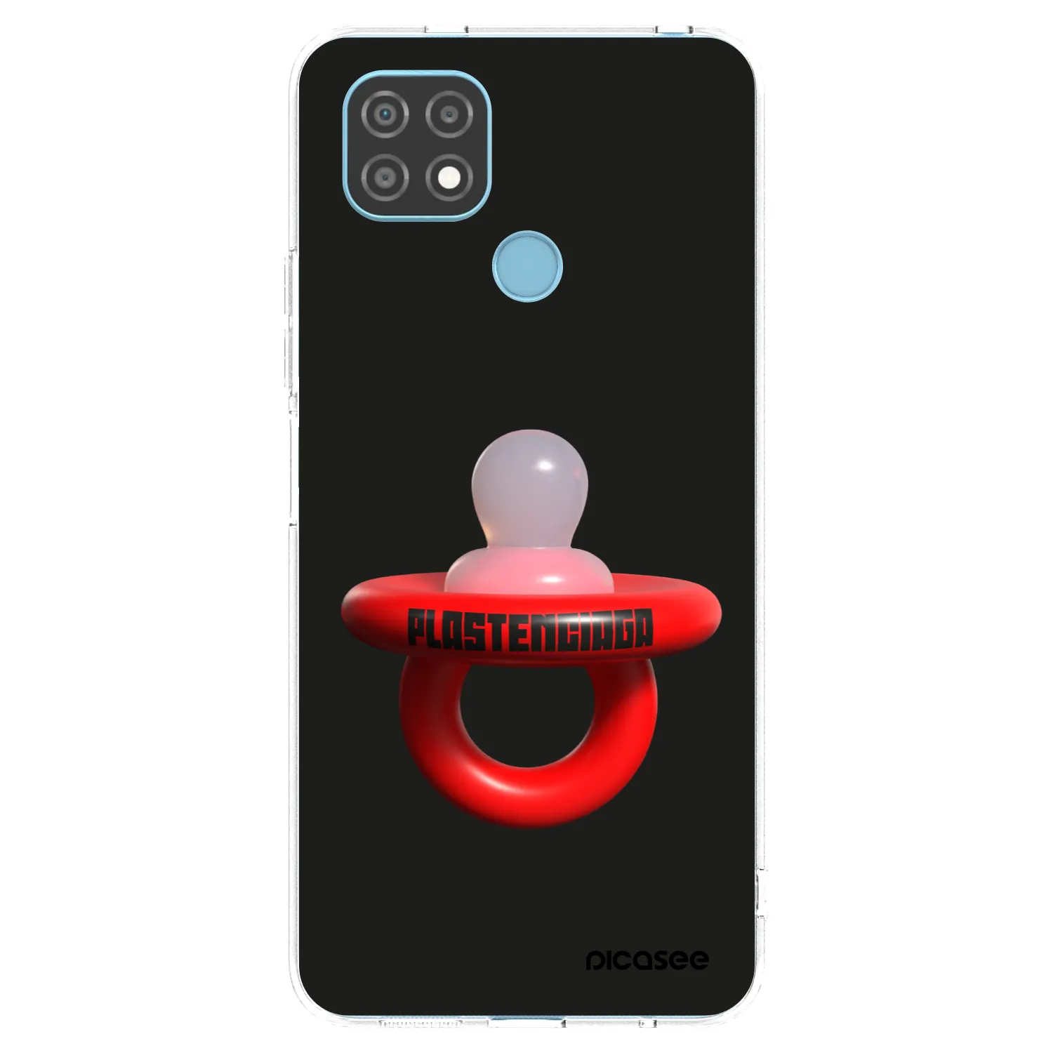 Picasee Realme C21 Hülle - Transparentes Silikon - Le Dudel