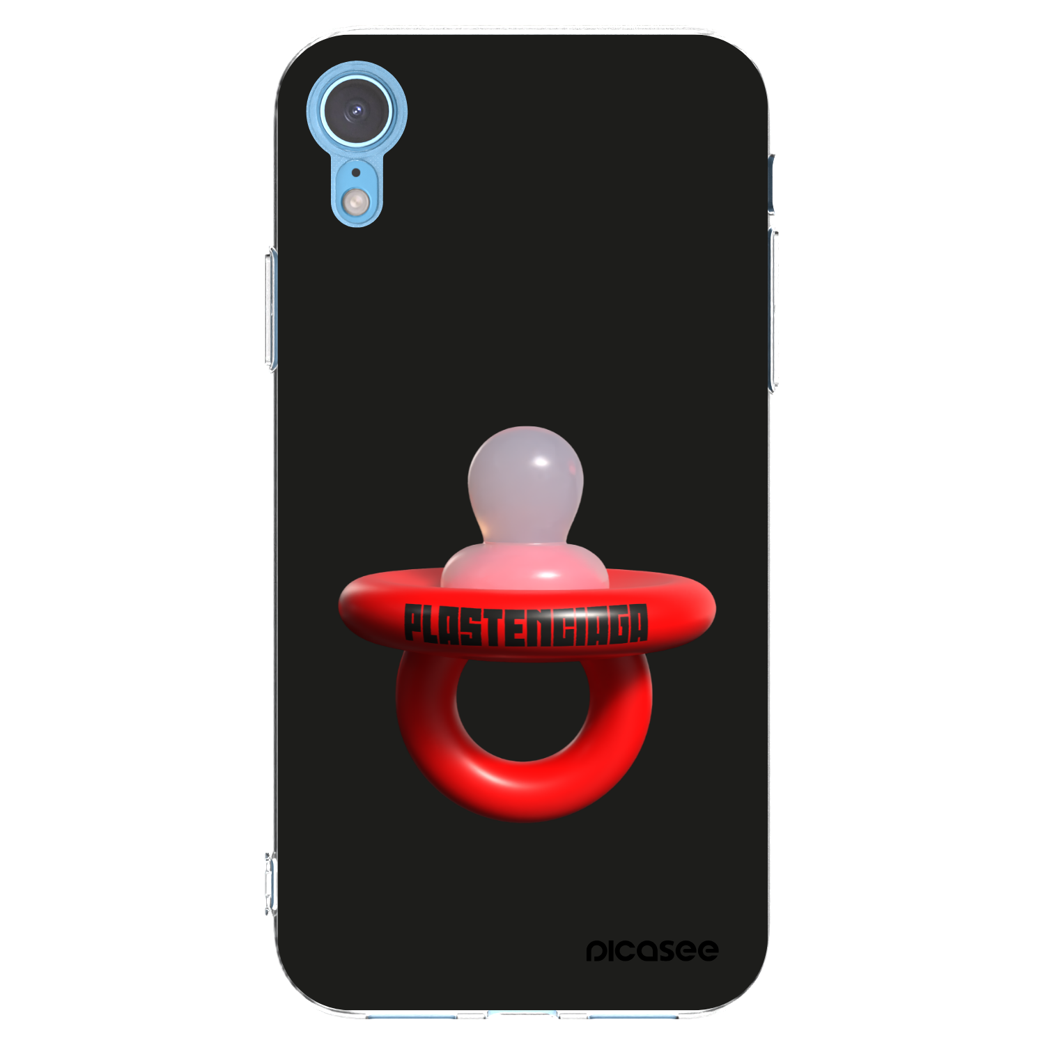 Picasee Apple iPhone XR Hülle - Transparentes Silikon - Le Dudel