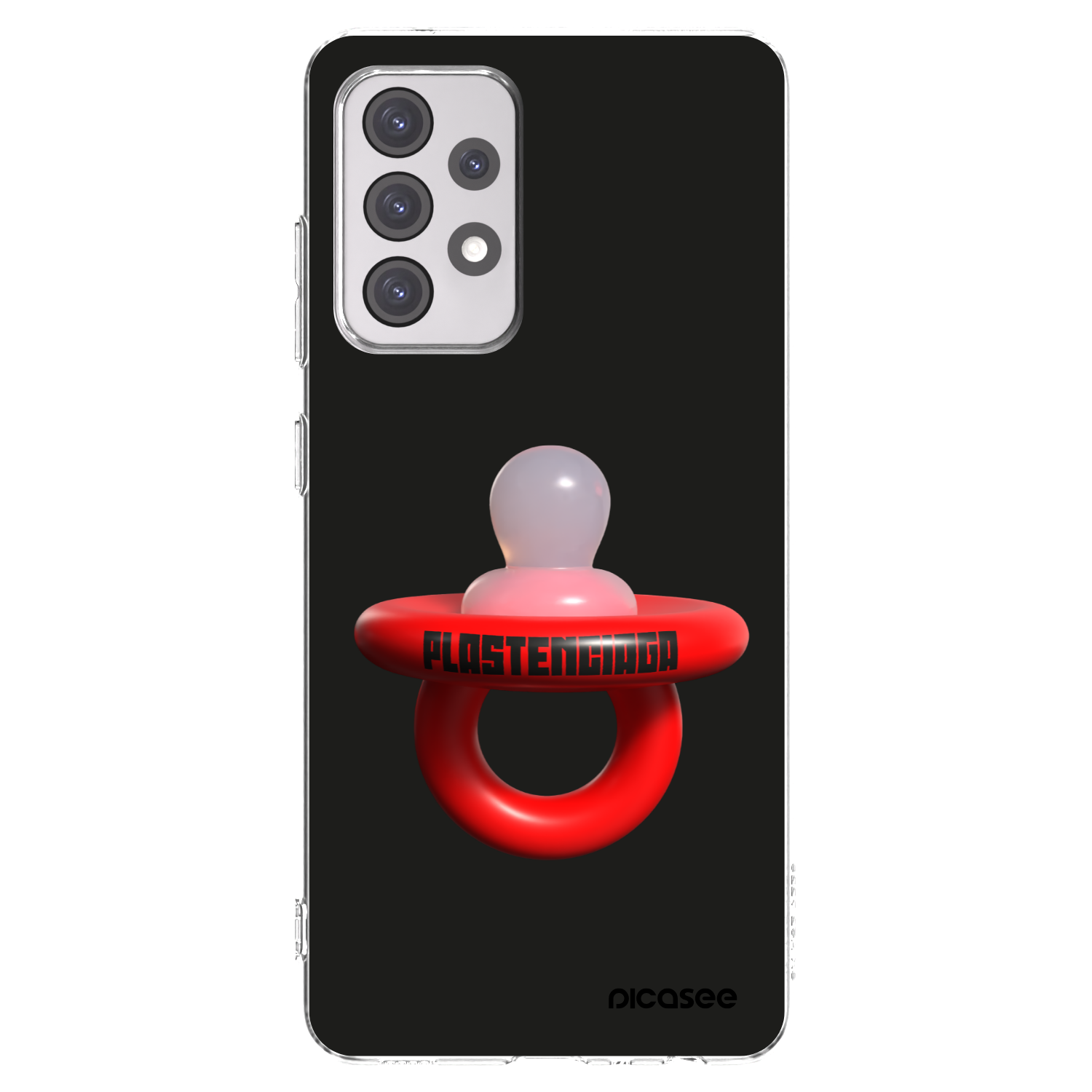 Picasee Samsung Galaxy A52s 5G A528B Hülle - Transparentes Silikon - Le Dudel