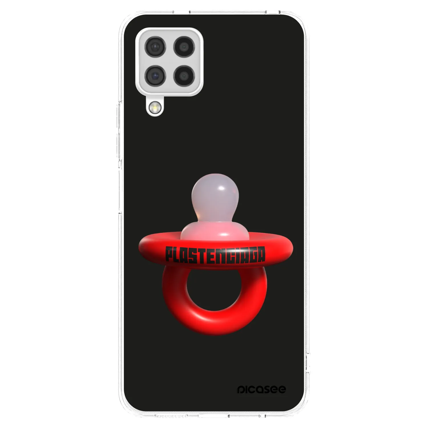 Picasee Samsung Galaxy A22 A225F 4G Hülle - Transparentes Silikon - Le Dudel