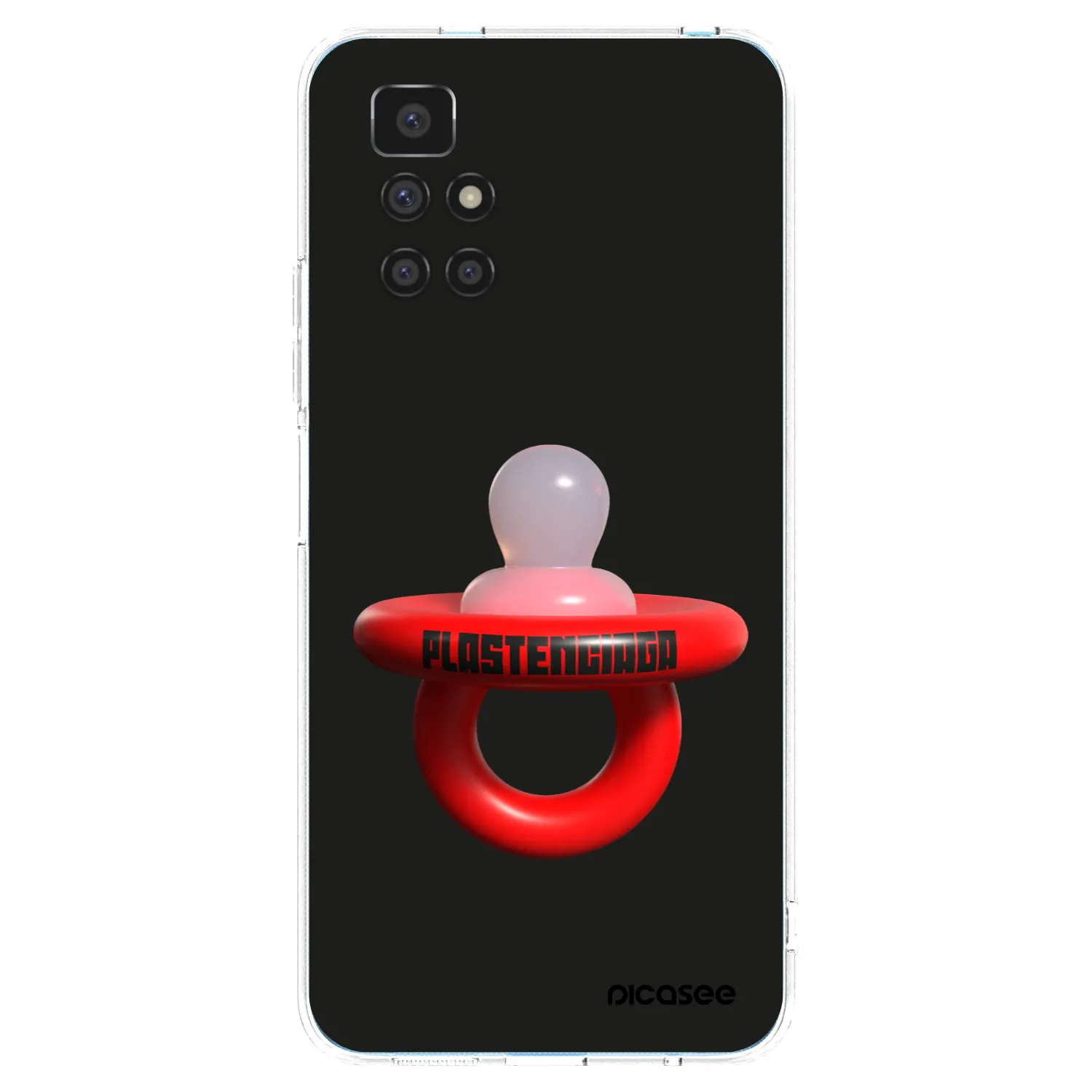Picasee Xiaomi Redmi 10 Hülle - Transparentes Silikon - Le Dudel