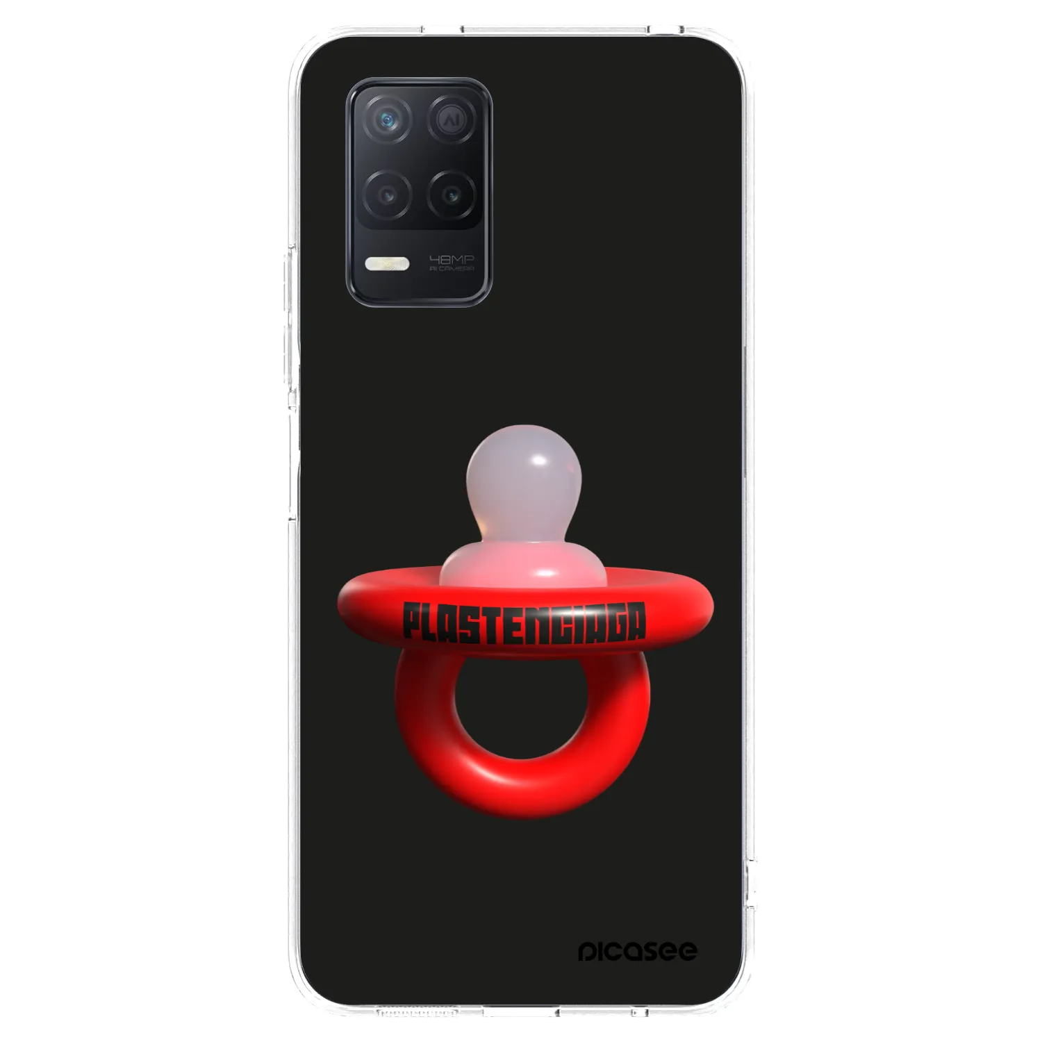 Picasee Realme 8 5G Hülle - Transparentes Silikon - Le Dudel
