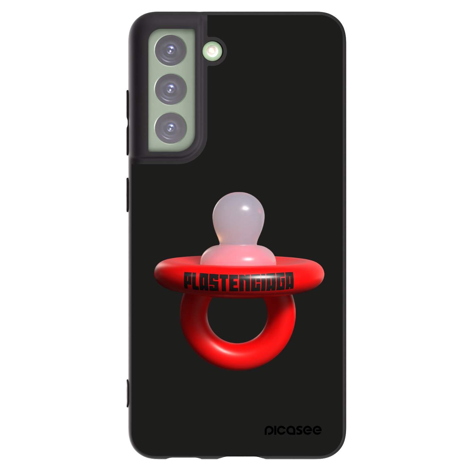 Picasee Samsung Galaxy S21 FE 5G Hülle - Schwarzes Silikon - Le Dudel