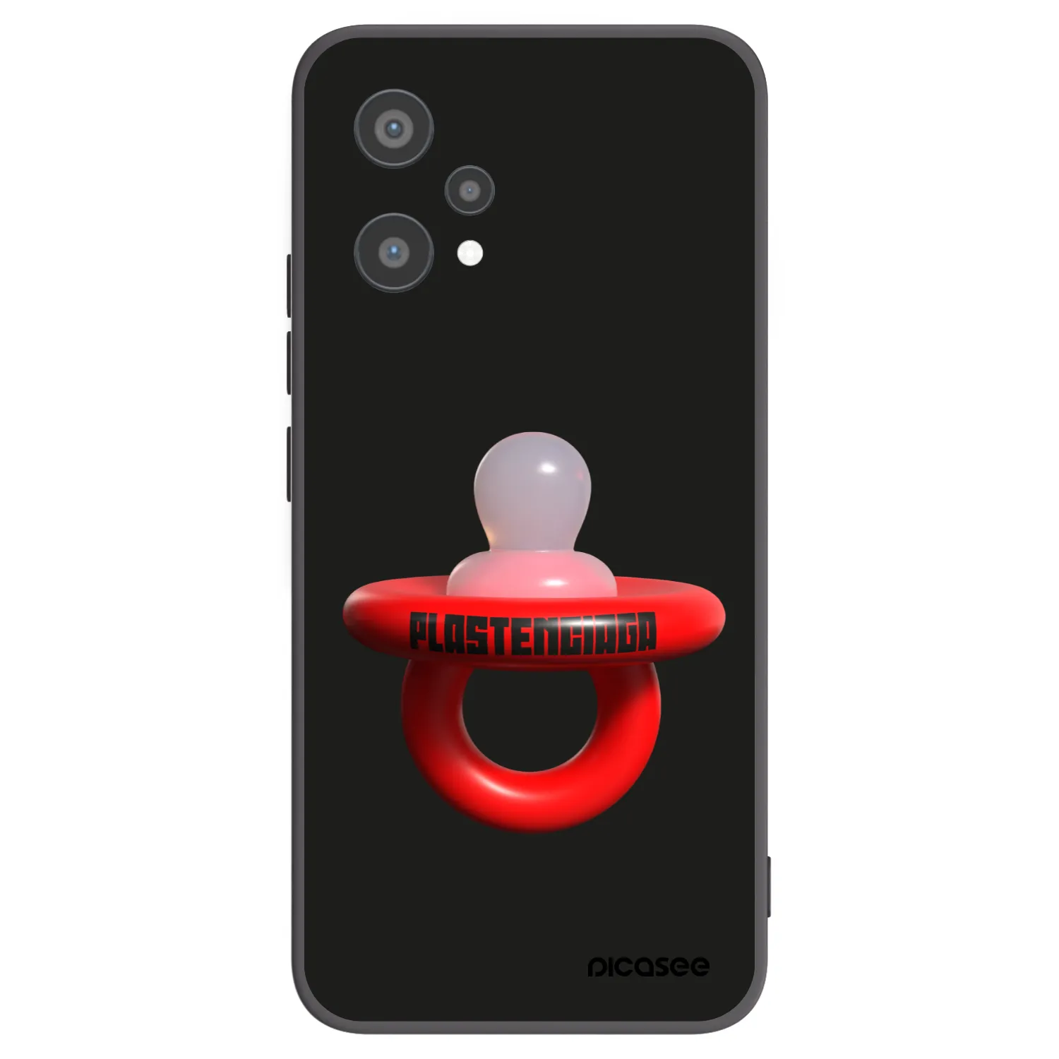 Picasee Realme 9 Pro 5G Hülle - Schwarzes Silikon - Le Dudel