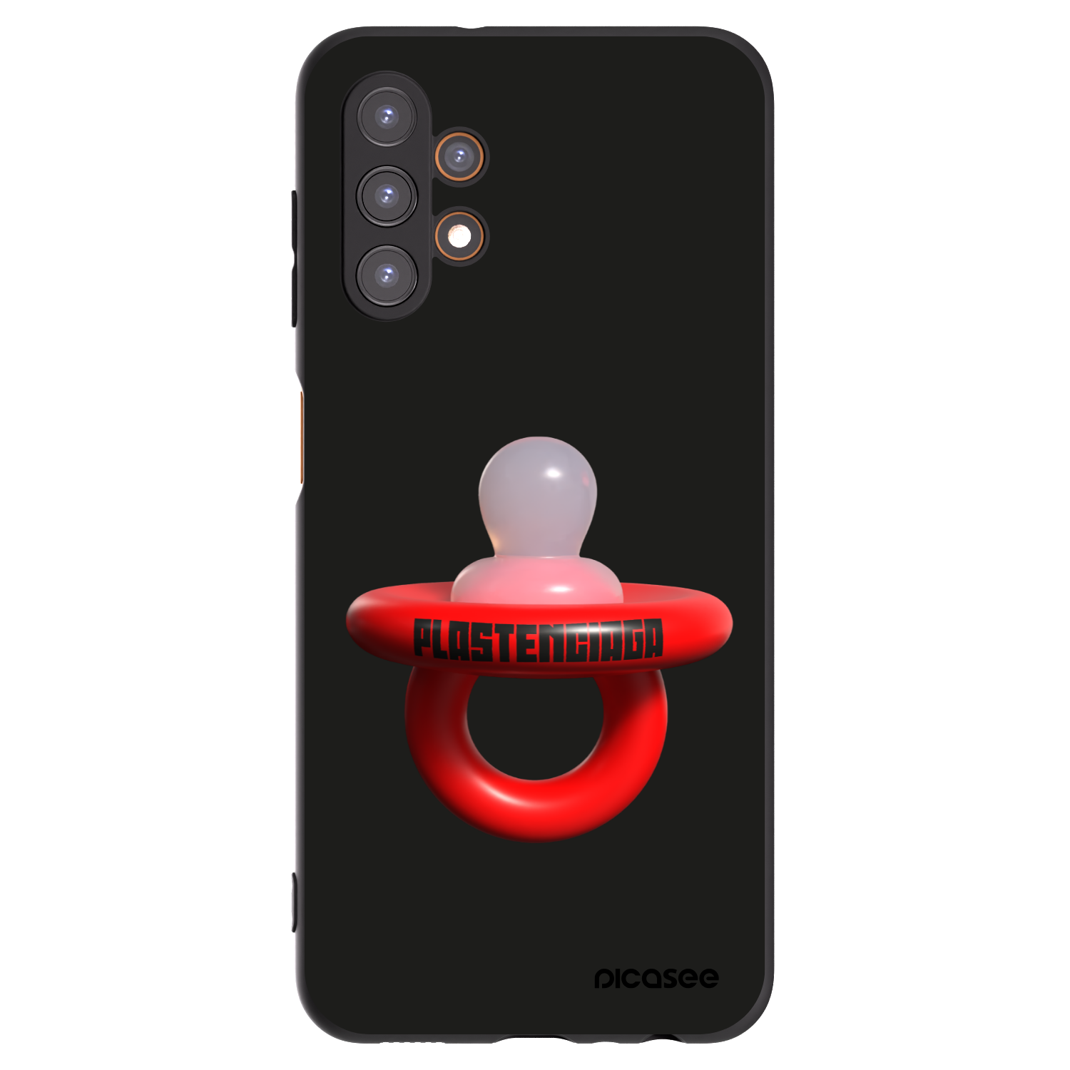 Picasee Samsung Galaxy A13 4G A135 Hülle - Schwarzes Silikon - Le Dudel