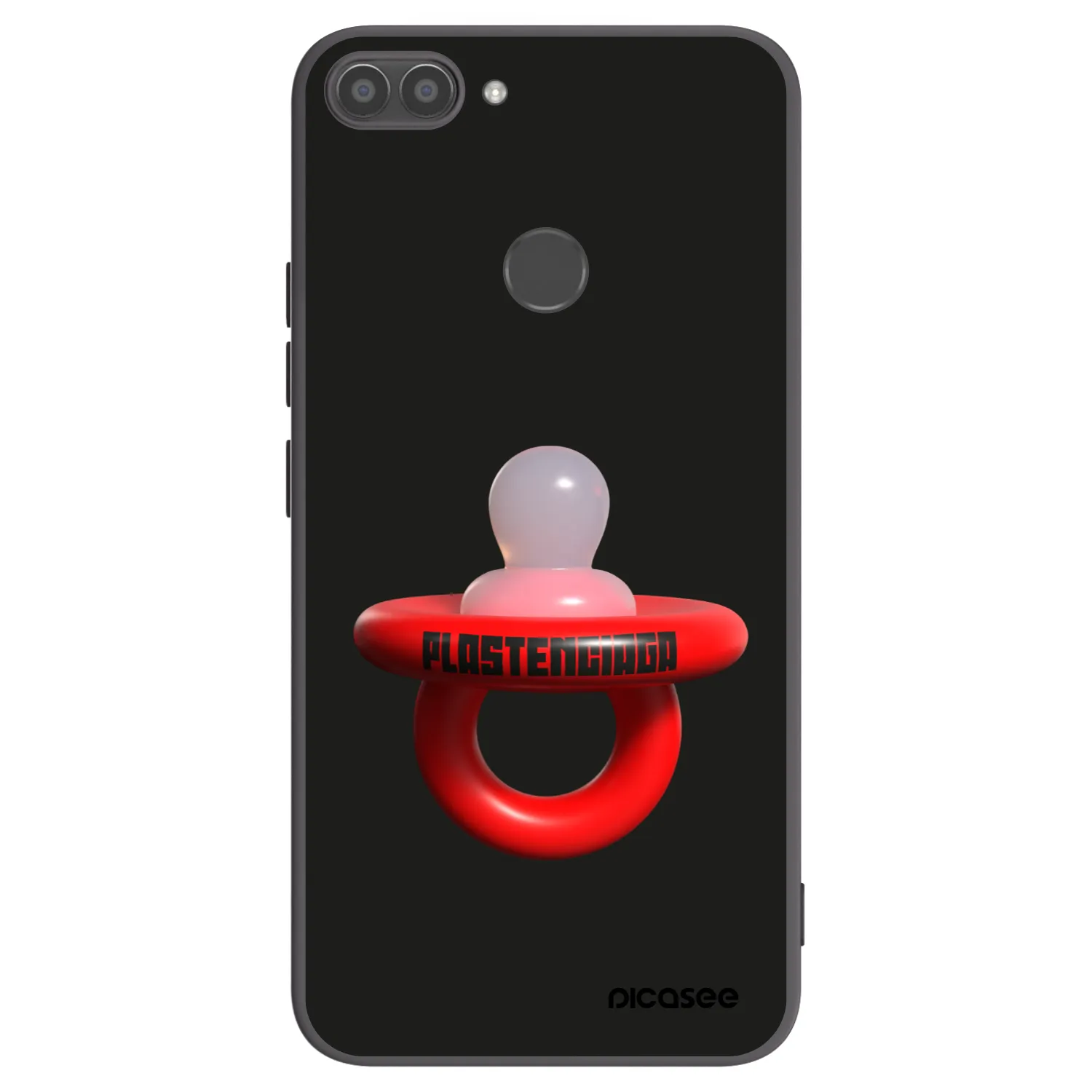 Picasee Huawei P Smart Hülle - Schwarzes Silikon - Le Dudel